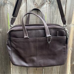 COACH Lexington commuter soft leather briefcase F70707
